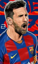 plakat-lionel-messi-fc-barcelona-psg-leo-90x60-cm
