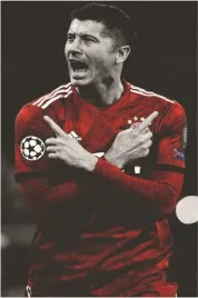 plakat-pilkarski-robert-lewandowski-bayern-90x60cm