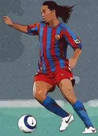 plakat-ronaldinho-vintage-retro-obraz-915x61-8