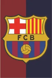 plakat-obraz-fc-barcelona-godlo-klubu-herb-90x60
