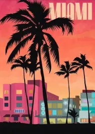 plakat-miami-usa-vintage-retro-obraz-915x61