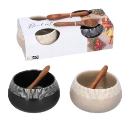 zestaw-do-serwowania-przekasek-miseczki-z-kamionki-75-cm-lyzeczki-4-el
