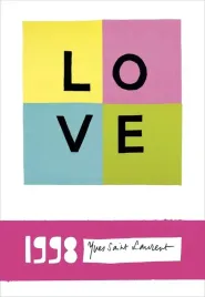 plakat-yves-saint-laurent-love-poster-1998-sztuka-vintage-retro-61x915-cm