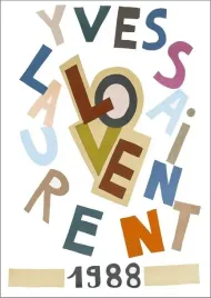 plakat-yves-saint-laurent-love-poster-1988-sztuka-vintage-retro-61x915-cm