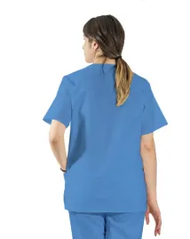 bluza-medyczna-pielegniarki-damska-lekarska-chirurgiczna-k80-jasnoniebi-m