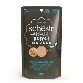 schesir-after-dark-velvet-mokra-karma-kota-kurczak-jaja-przepiorcze-80g