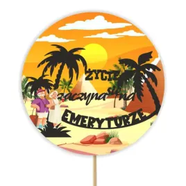 topper-papierowy-egipt-zycie-zaczyna-sie-na-emeryturze-20x10-cm