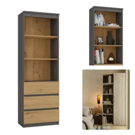 szafa-regal-polki-do-biurowy-salonu-polska-3-szuflady-antracyt-artisan