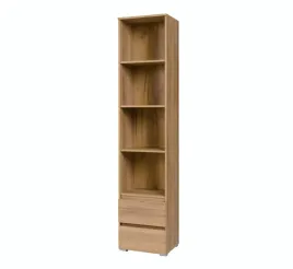 regal-45-cm-regal-na-ksiazki-szafka-z-szufladami-dab-riviera-cosmo-c01