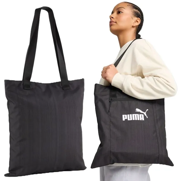 PUMA Torba damska BASE TOTE czarna