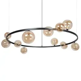 wiszaca-lampa-do-salonu-bolero-41324-molekuly-zlote-bursztynowe-czarne