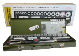 proxxon-zestaw-kluczy-nasadowych-27-elementow-metalowa-walizka-pr23020