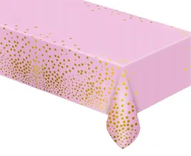 obrus-jasnorozowy-bandc-zlote-groszki-137x183-cm-foliowy
