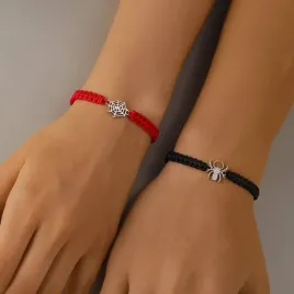 bransoletka-sznurkowa-unisex-regulowana-spider-man
