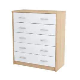 komoda-szafka-otwierana-5-szuflad-na-ubrania-85x74cm-dab-sonoma-biel
