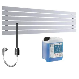 zestaw-grzejnik-elektryczny-poziomy-bello-45x160-szary-struktura