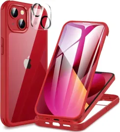cenhufo-etui-360-iphone-13-mini-szklo-aparat-czerwone