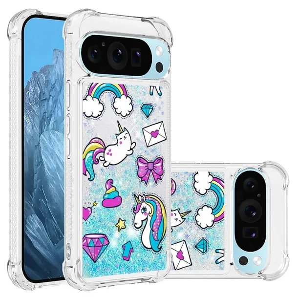 cotdinfor-etui-do-google-pixel-9-pixel-9-pro-brokatowe-jednorozce-stan-nowy