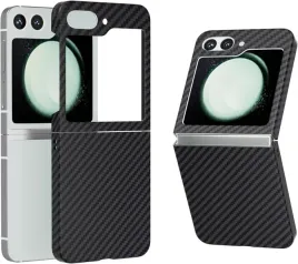 oissy-etui-karbonowe-do-samsung-galaxy-z-flip-6-z-flip-7-fe-czarne