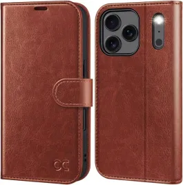 ocase-skorzane-etui-z-klapka-do-iphone-17-pro-portfel-rfid-ciemny-braz