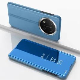 rantuo-etui-z-klapka-clear-view-do-honor-x9c-5g-x60-pro-niebieskie-lustro