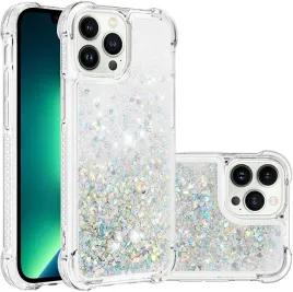 cotdinfor-etui-bezbarwne-do-iphone-14-pro-max-brokatowe-srebrne-serca