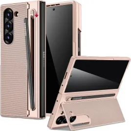 miimall-etui-360-samsung-galaxy-z-fold-7-szklo-prywatyzujace-rozowe-zloto