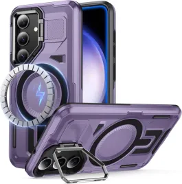 fiyer-pancerne-etui-magsafe-do-samsung-galaxy-s24-fe-fioletowe-stojak