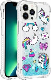 cotdinfor-etui-do-iphone-13-pro-bezbarwno-blyszczace-jednorozce