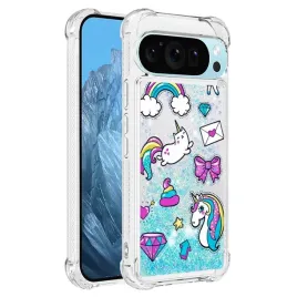 cotdinfor-etui-do-google-pixel-9-pro-xl-bezbarwno-blyszczace-jednorozce
