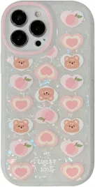 nititop-etui-bezbarwne-do-iphone-14-pro-w-brzoskwinie-i-serca-smycz