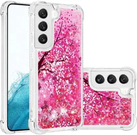 cotdinfor-etui-do-samsung-galaxy-s21-5g-brokatowe-rozowe-kwiat-wisni