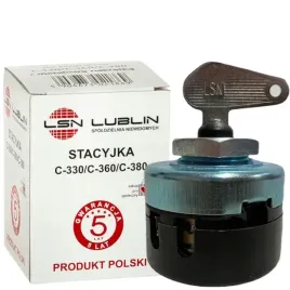 ursus-c-330-c-360-stacyjka-z-kluczykiem-metalowa-nakretka-produkt-polski