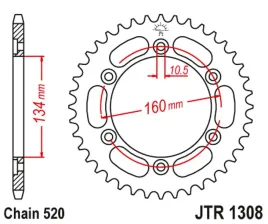 zebatka-tylna-jt-jta1308-43blk-honda-cbr-600-900-929-954-1000-aluminiowa