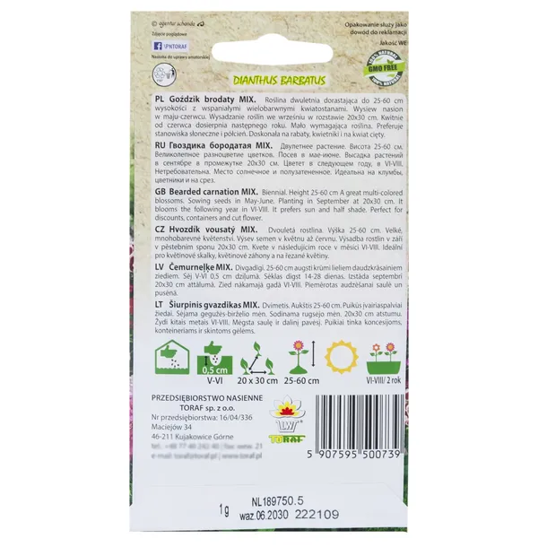 toraf-gozdzik-brodaty-mix-1g-rodzaj-rosliny-mieszanka-roslin-cechy-charakterystyczne-lubiace-slonce-oczyszczajace-powietrze-proste-w-pielegnacji-przyjazne-dla-zwierzat