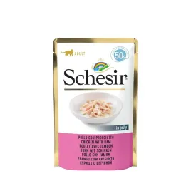 schesir-saszetka-mokra-karma-dla-kota-kurczak-z-szynka-w-galarecie-50g