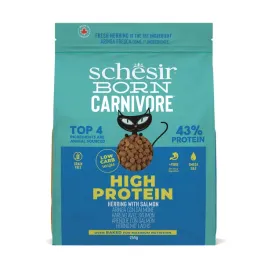 schesir-born-carnivore-sucha-karma-dla-kota-doroslych-sledz-i-losos-255g