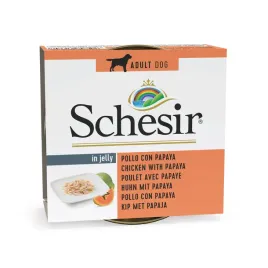 schesir-karma-mokra-dla-psa-kurczak-z-papaja-w-galaretce-puszka-150g