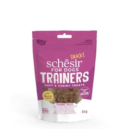 schesir-trainers-soft-and-chewy-przysmak-dla-psow-bekon-100-kawalkow-113g
