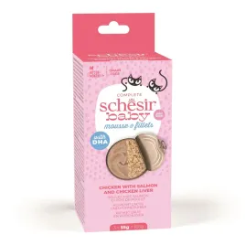 schesir-baby-mousse-multipack-mokra-karma-dla-kociat-mus-z-kurczakiem-3x55g