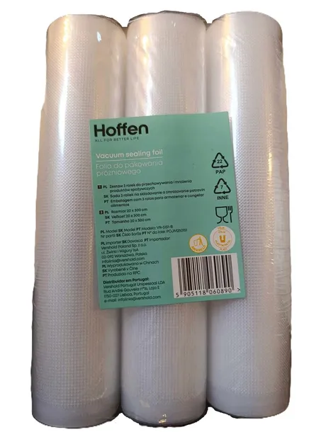 HOFFEN folia do pakowania próżniowego 20 cm 3pak