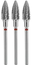 frez-z-weglika-spiekanego-szyszka-czerwona-srednica-6mm-staleks-3-sztuki