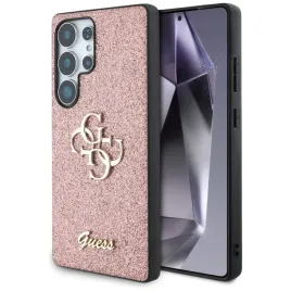 guess-pokrowiec-fixed-glitter-big-4g-metal-logo-do-samsung-galaxy-s25-ultra