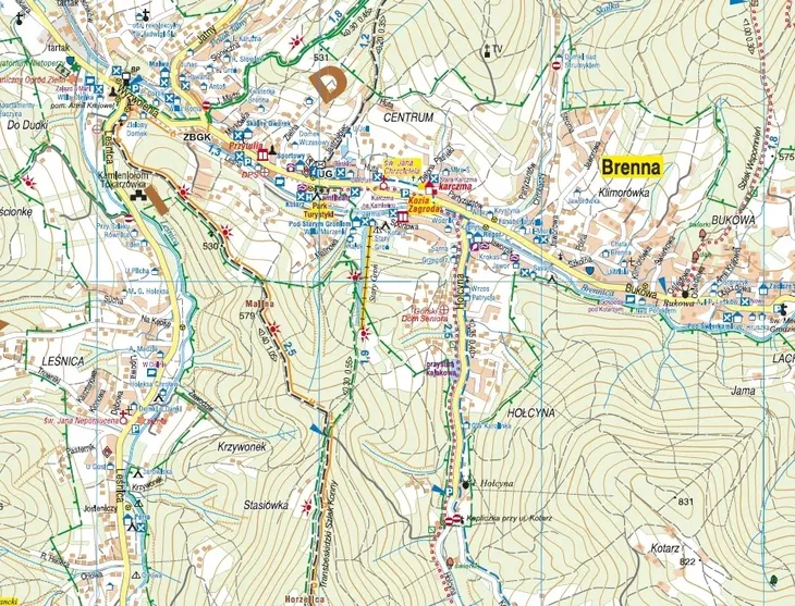 mapa-beskid-slaski-1-25-000-stan-opakowania-oryginalne