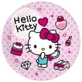 talerzyki-papierowe-hello-kitty-fashion-stylish-procos-23-cm-8-szt