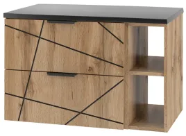 szafka-lazienkowa-z-regalem-i-czarnym-blatem-80-cm-wood-szuflady-dab-wotan