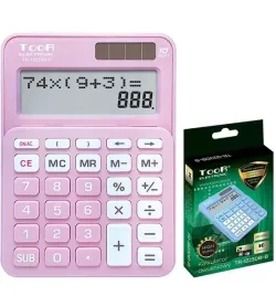 kalkulator-dwuliniowy-rozowy-tr-1223db-p-toor