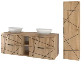 meble-lazienkowe-wood-szafka-z-umywalka-i-blatem-140-cm-slupek-dab-wotan