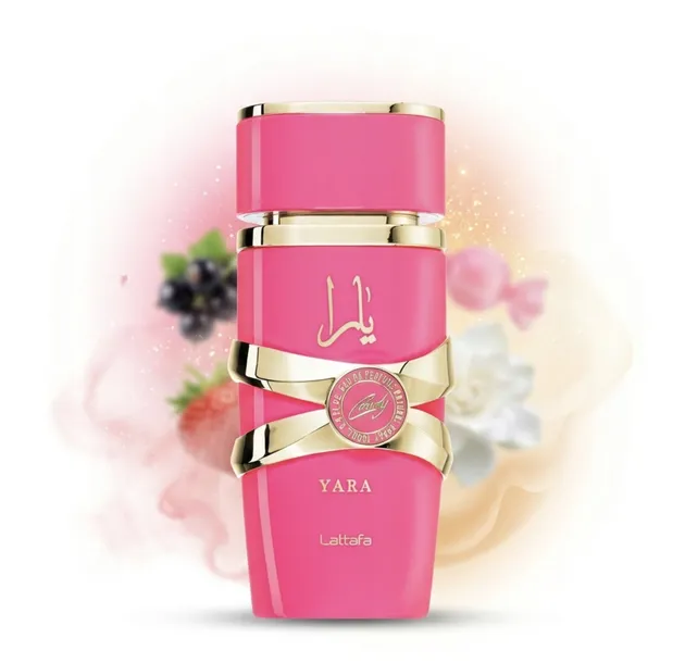 LATTAFA Arabian Perfume Yara Candy Eau de Parfum 100ml Coral