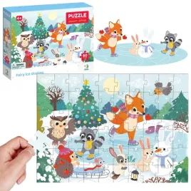 puzzle-zabawa-na-lyzwach-ukladanka-60-elementow-zwierzeta-zima-300410